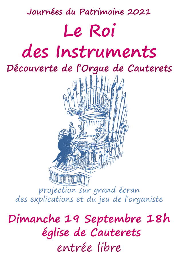Affiche Orgue Roi des Instruments